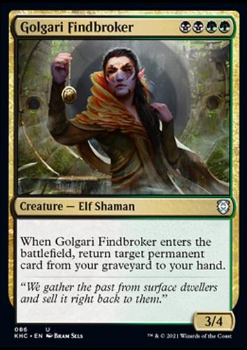 Golgari Findbroker (Golgari-Fundhändler)